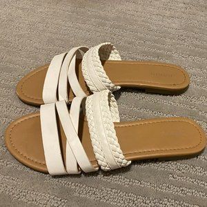 White Sandals - Size 6